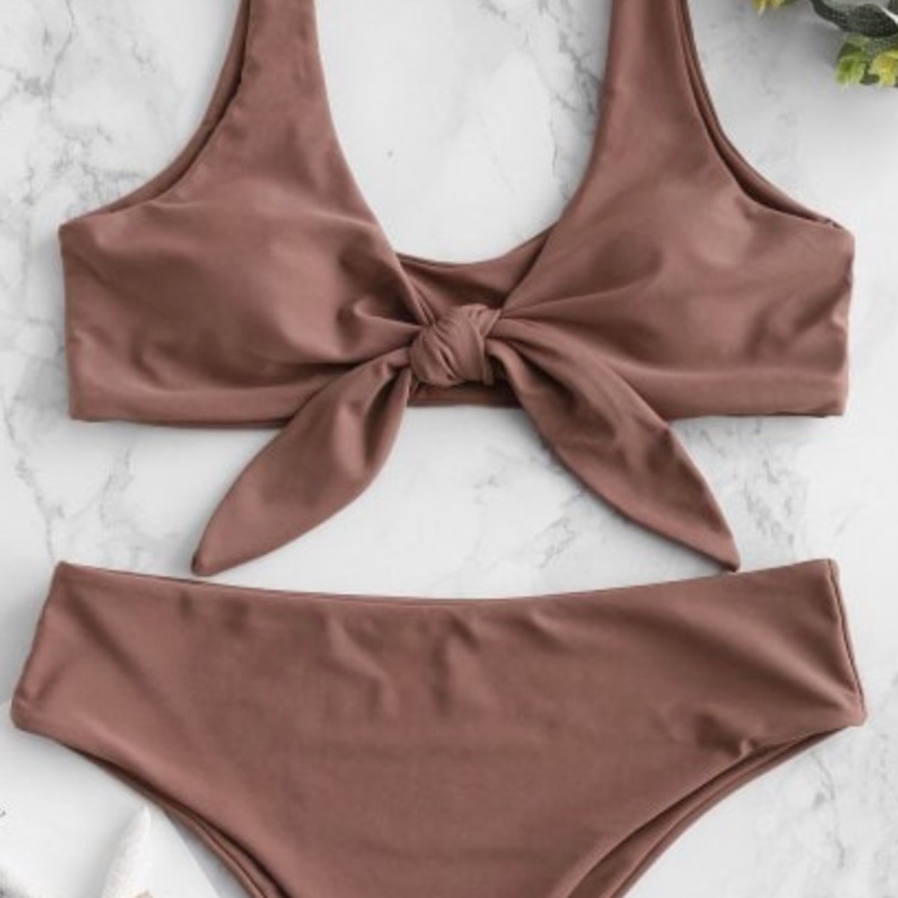 2 piece high wasted bikini